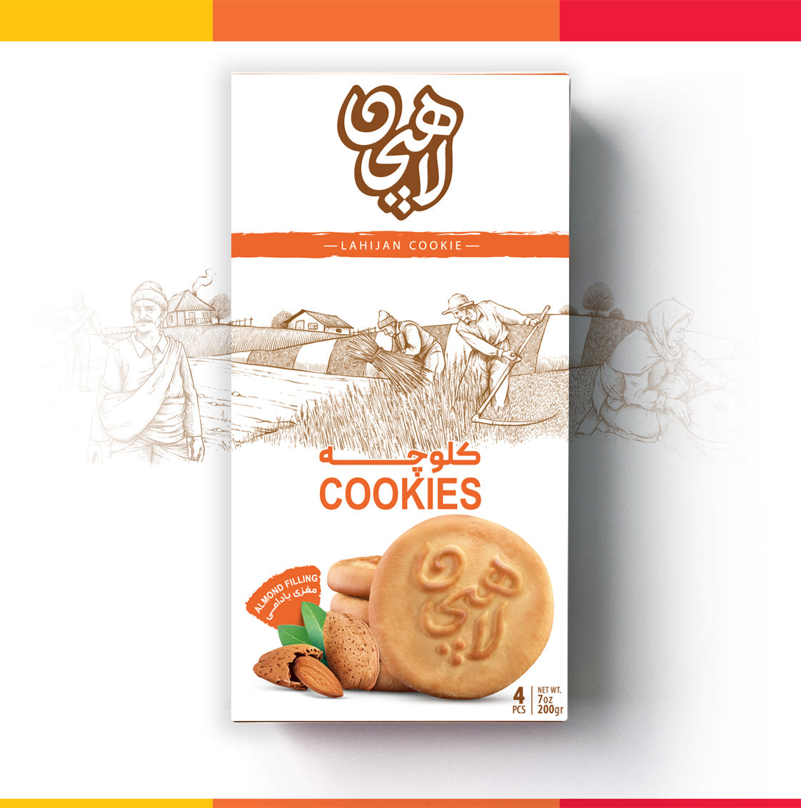 pack of 5  Almond filling Lahijan kolooche- buy with prime